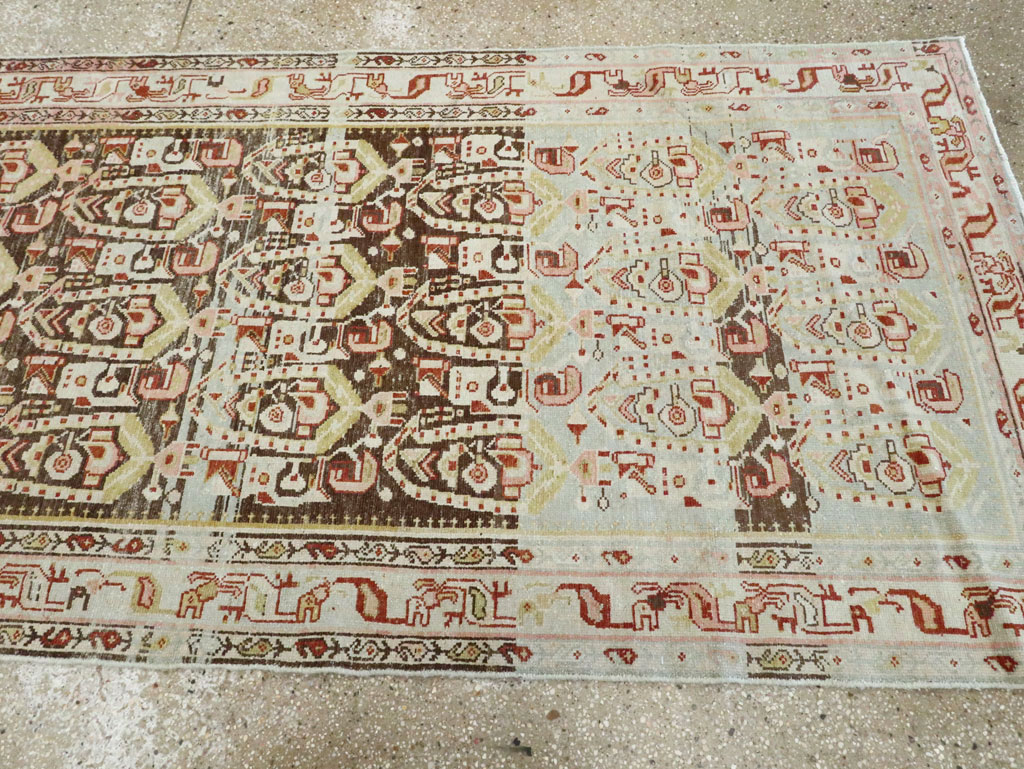 Antique Persian Malayer Runner, No.22210 - Gsblank