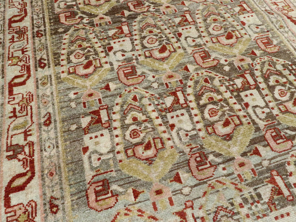 Vintage Persian Malayer Runner, No.22211 - Gsblank