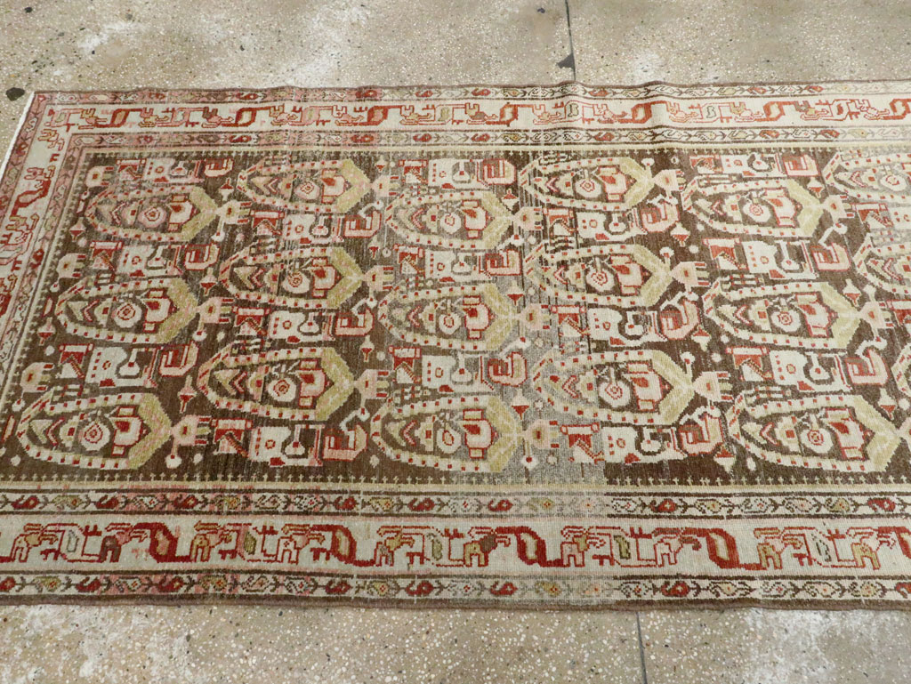 Vintage Persian Malayer Runner, No.22211 - Gsblank