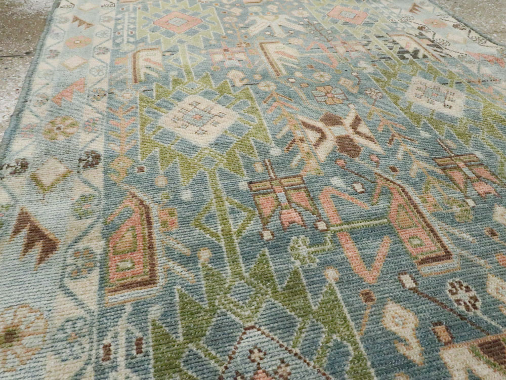 Vintage Persian Malayer Runner, No.22214 - Gsblank