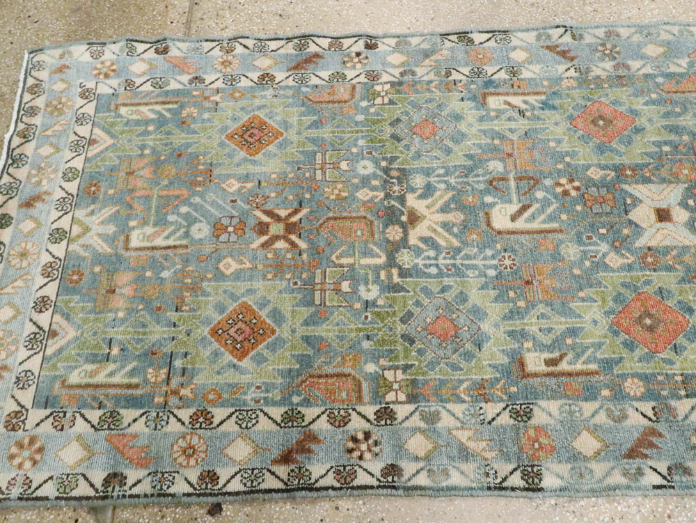 Vintage Persian Malayer Runner, No.22214 - Gsblank