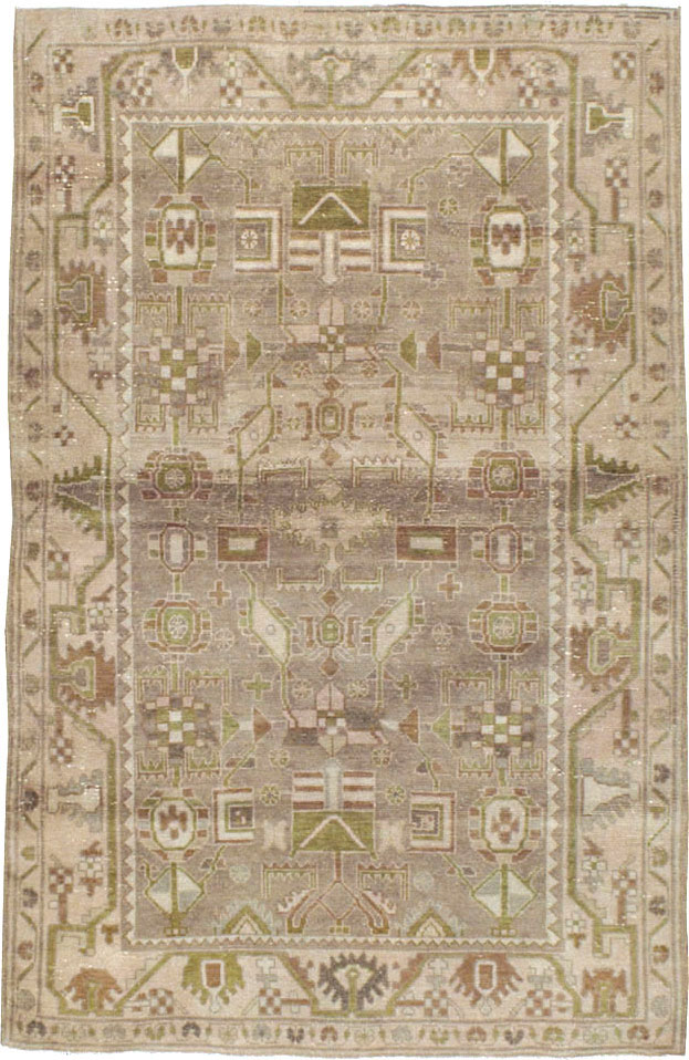 Vintage Persian Malayer Rug, No.22217 - Gsblank