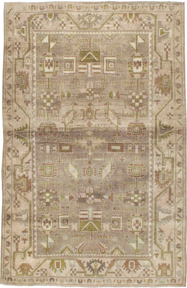 Vintage Persian Malayer Rug, No.22217 - Gsblank