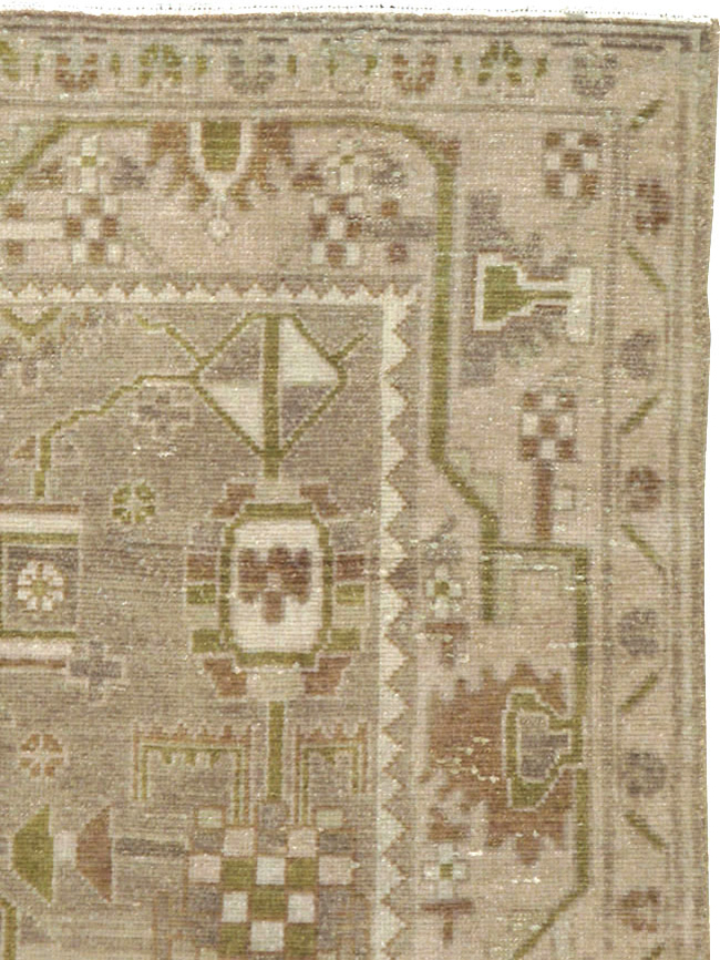 Vintage Persian Malayer Rug, No.22217 - Gsblank