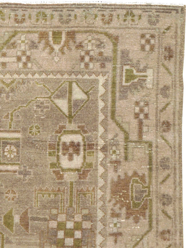 Vintage Persian Malayer Rug, No.22217 - Gsblank