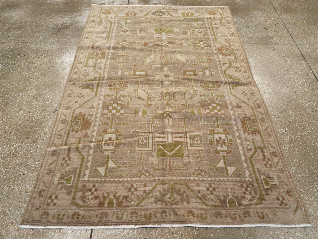Vintage Persian Malayer Rug, No.22217 - Gsblank
