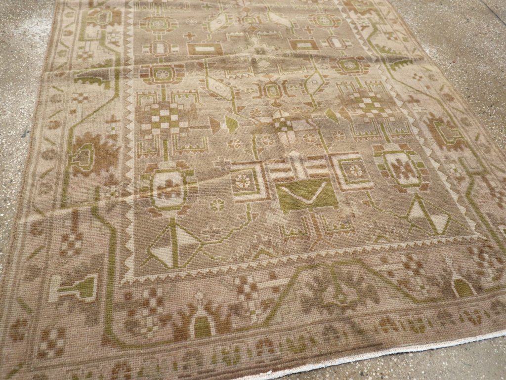 Vintage Persian Malayer Rug, No.22217 - Gsblank