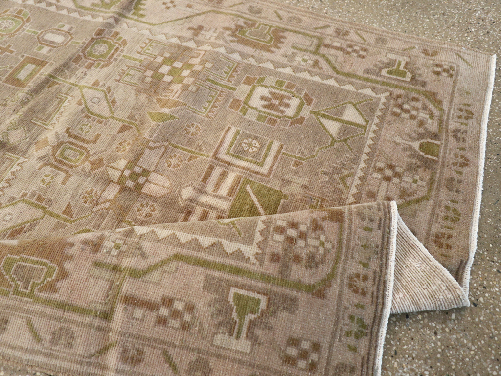 Vintage Persian Malayer Rug, No.22217 - Gsblank