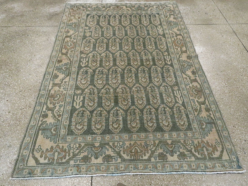 Vintage Persian Malayer Rug, No.22219 - Gsblank