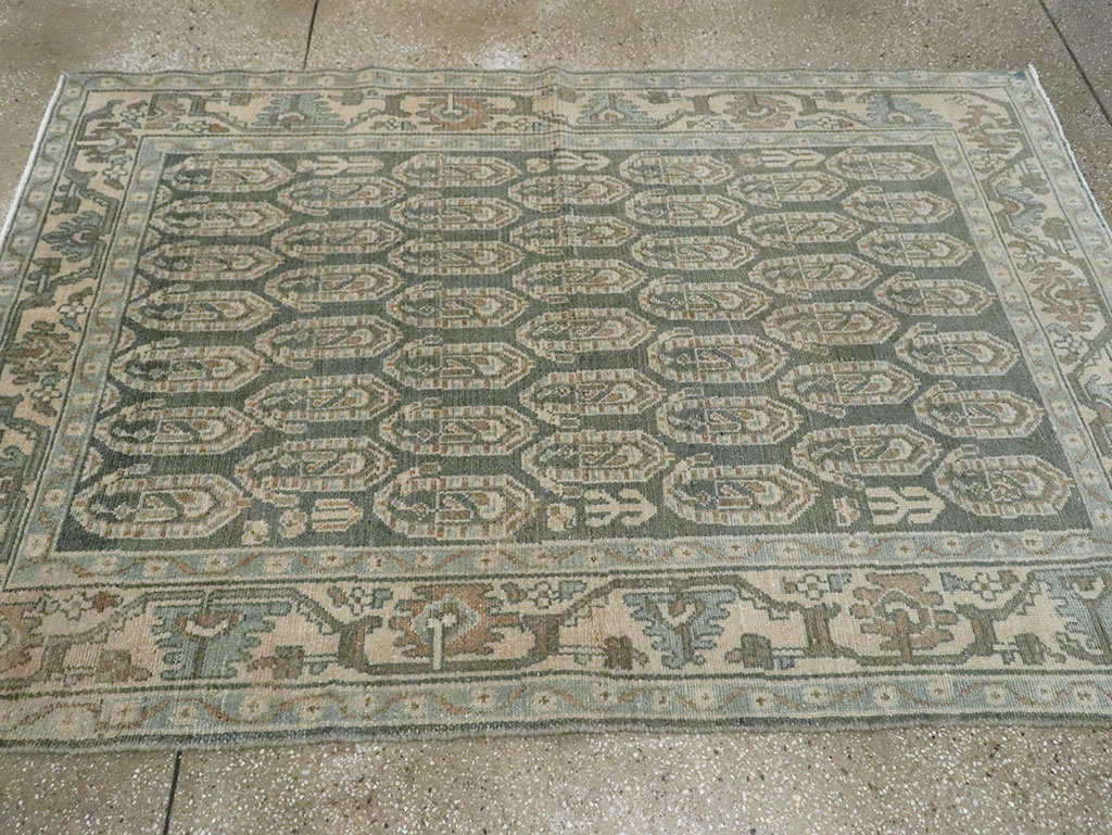 Vintage Persian Malayer Rug, No.22219 - Gsblank