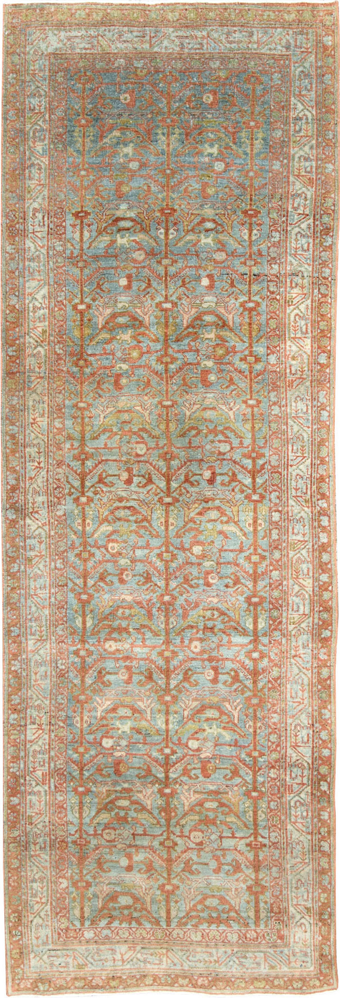 Vintage Persian Malayer Runner, No.22225 - Gsblank