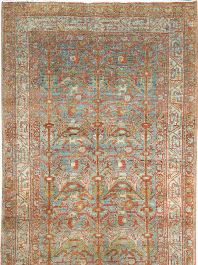 Vintage Persian Malayer Runner, No.22225 - Gsblank