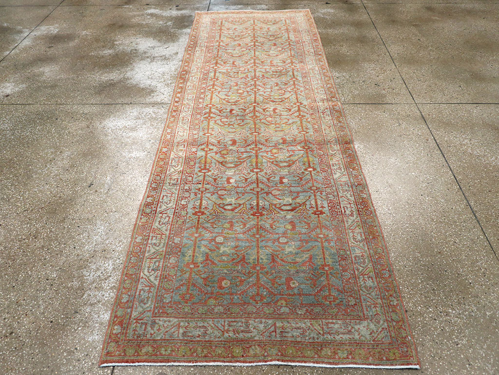 Vintage Persian Malayer Runner, No.22225 - Gsblank