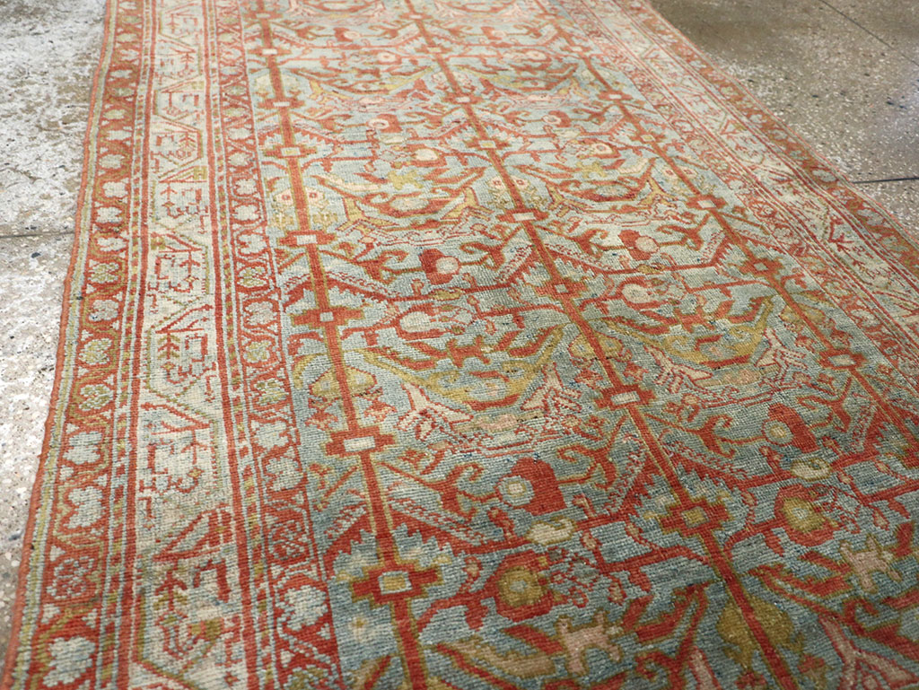 Vintage Persian Malayer Runner, No.22225 - Gsblank