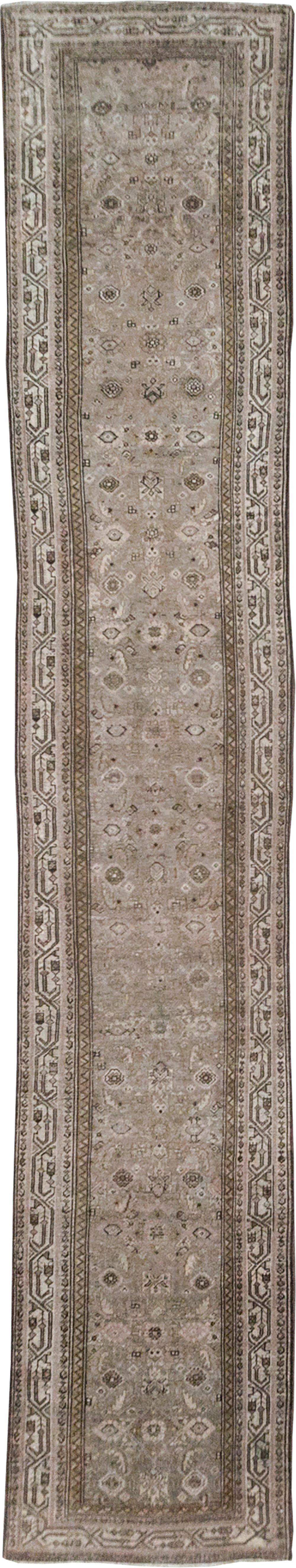 Vintage Persian Malayer Runner (Pair: 1 of 2), No.22226 - Gsblank