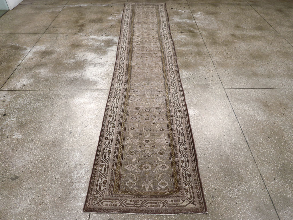 Vintage Persian Malayer Runner (Pair: 1 of 2), No.22226 - Gsblank
