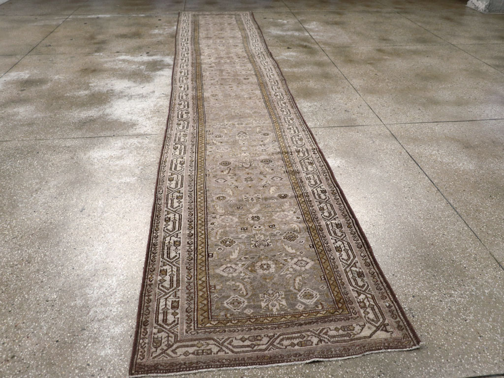Vintage Persian Malayer Runner (Pair: 1 of 2), No.22226 - Gsblank