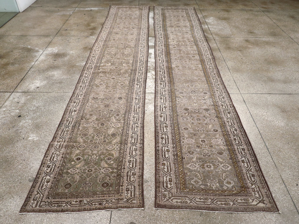 Vintage Persian Malayer Runner (Pair: 1 of 2), No.22226 - Gsblank