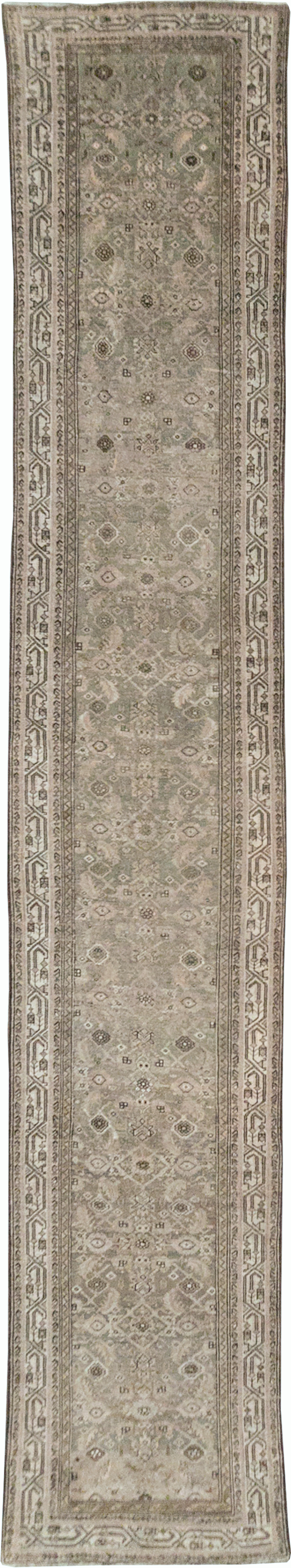 Vintage Persian Malayer Runner (Pair: 2 of 2), No.22227 - Gsblank