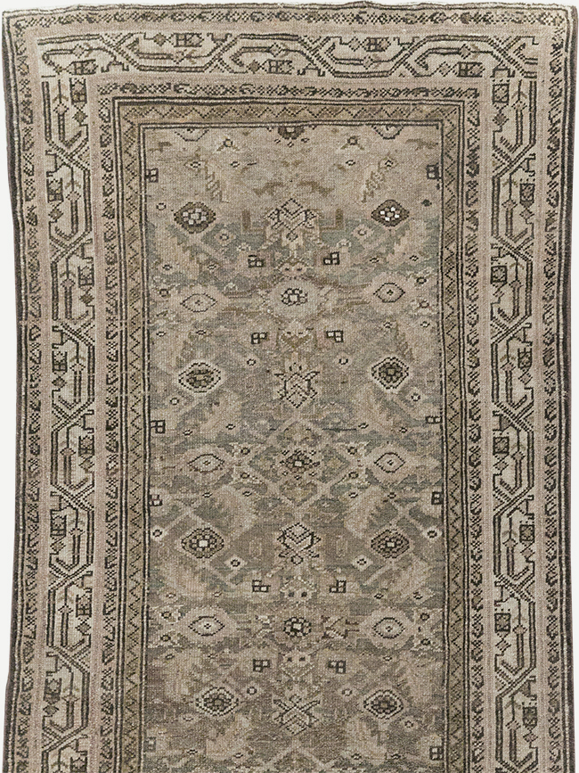 Vintage Persian Malayer Runner (Pair: 2 of 2), No.22227 - Gsblank