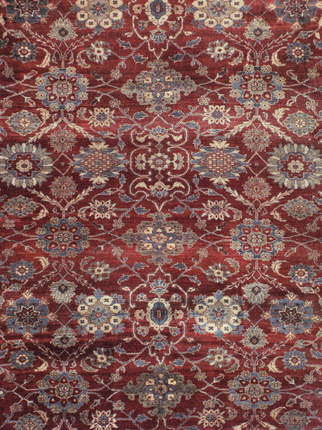 Antique Persian Mahal Carpet, No.22239 - Gsblank