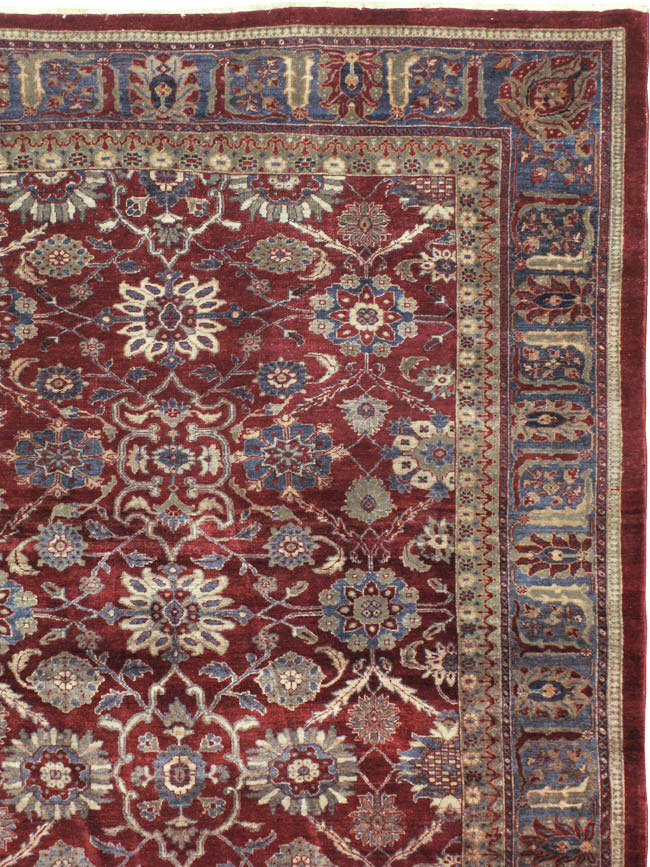 Antique Persian Mahal Carpet, No.22239 - Gsblank