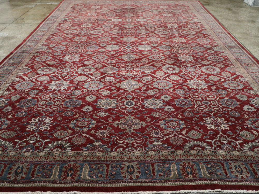 Antique Persian Mahal Carpet, No.22239 - Gsblank