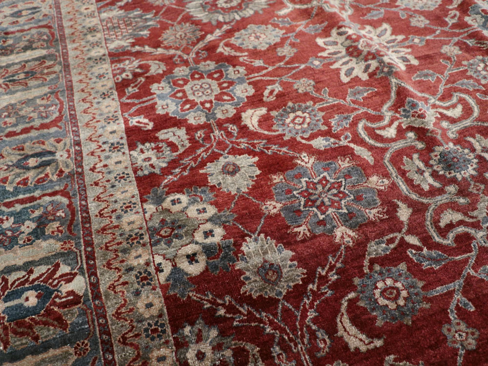 Antique Persian Mahal Carpet, No.22239 - Gsblank
