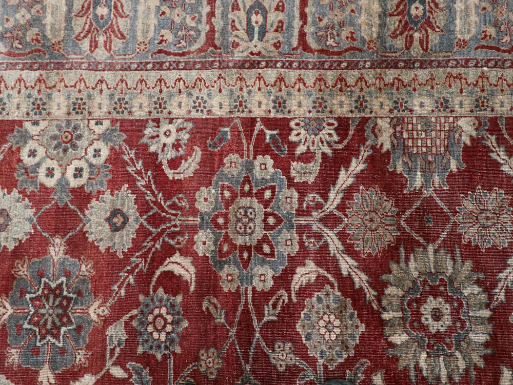 Antique Persian Mahal Carpet, No.22239 - Gsblank