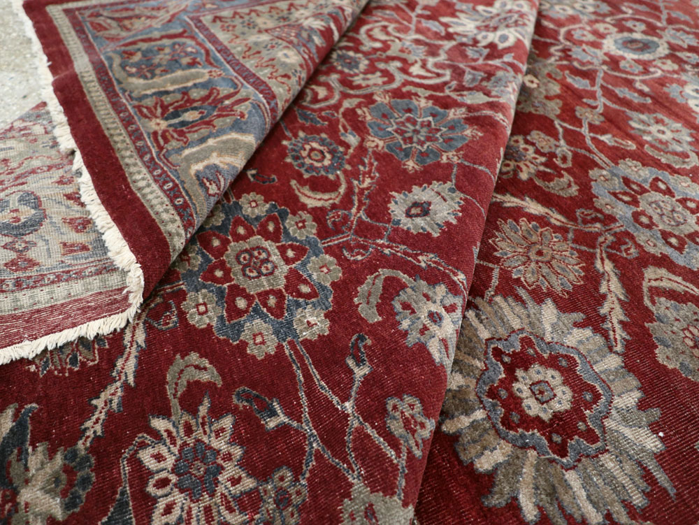 Antique Persian Mahal Carpet, No.22239 - Gsblank