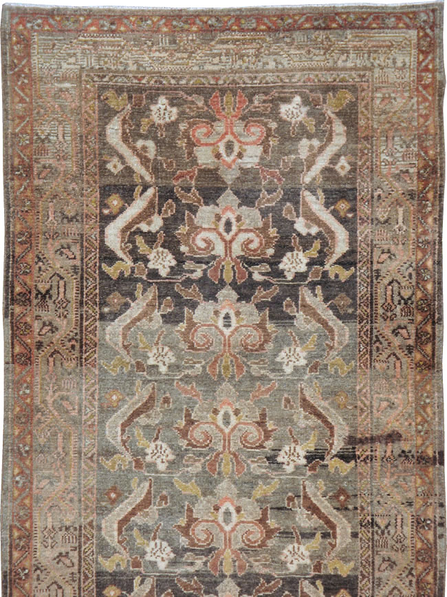 Vintage Persian Malayer Runner, No.22240 - Gsblank