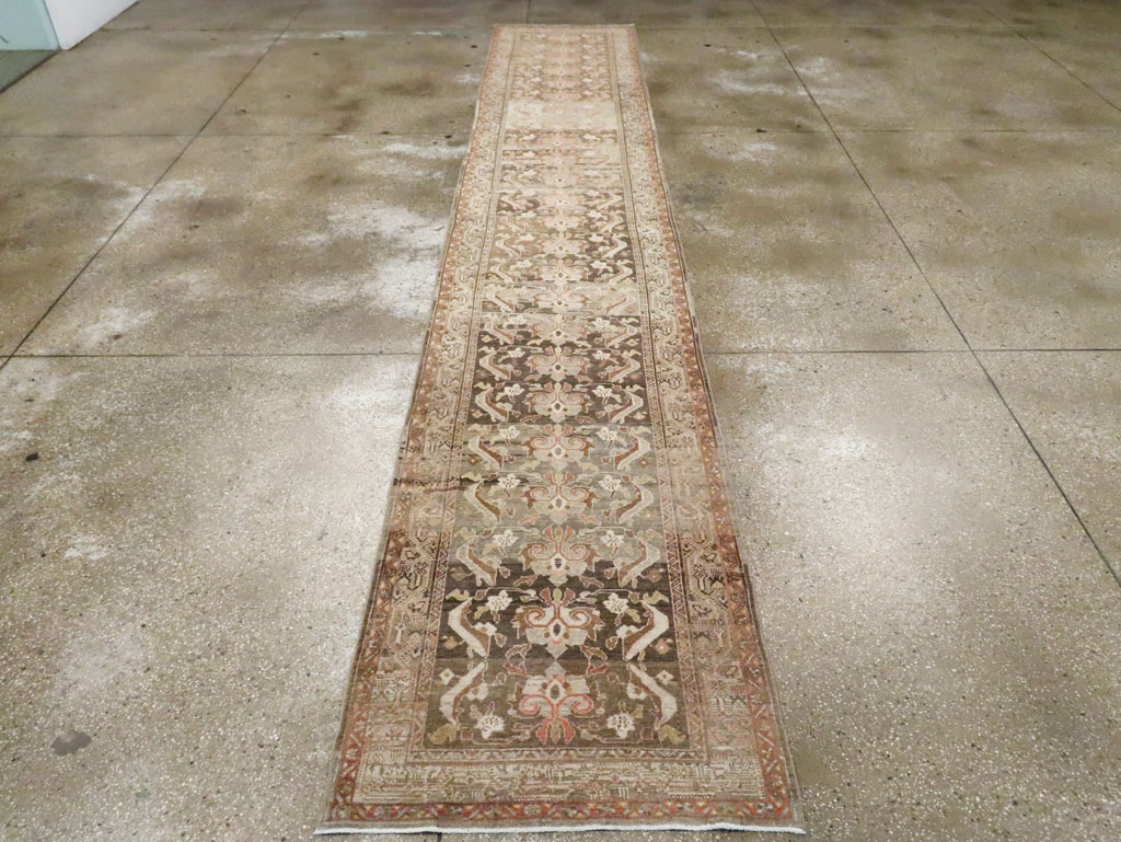 Vintage Persian Malayer Runner, No.22240 - Gsblank