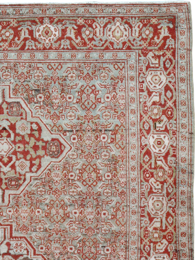 Antique Persian Senneh Rug, No.22241 - Gsblank