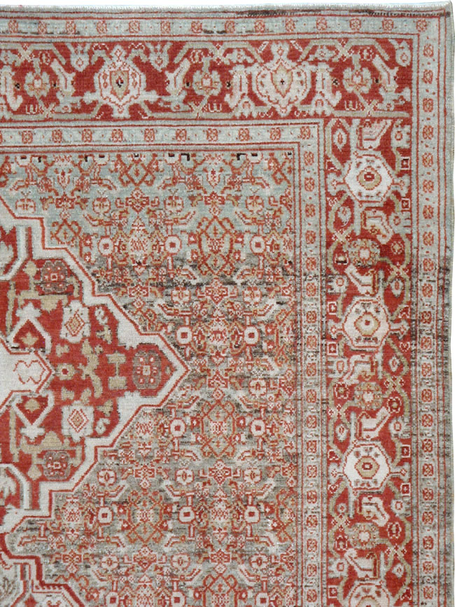 Antique Persian Senneh Rug, No.22241 - Gsblank