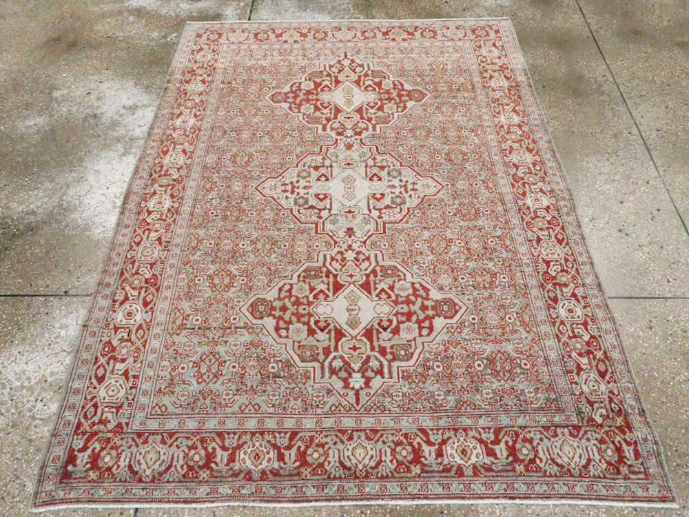 Antique Persian Senneh Rug, No.22241 - Gsblank