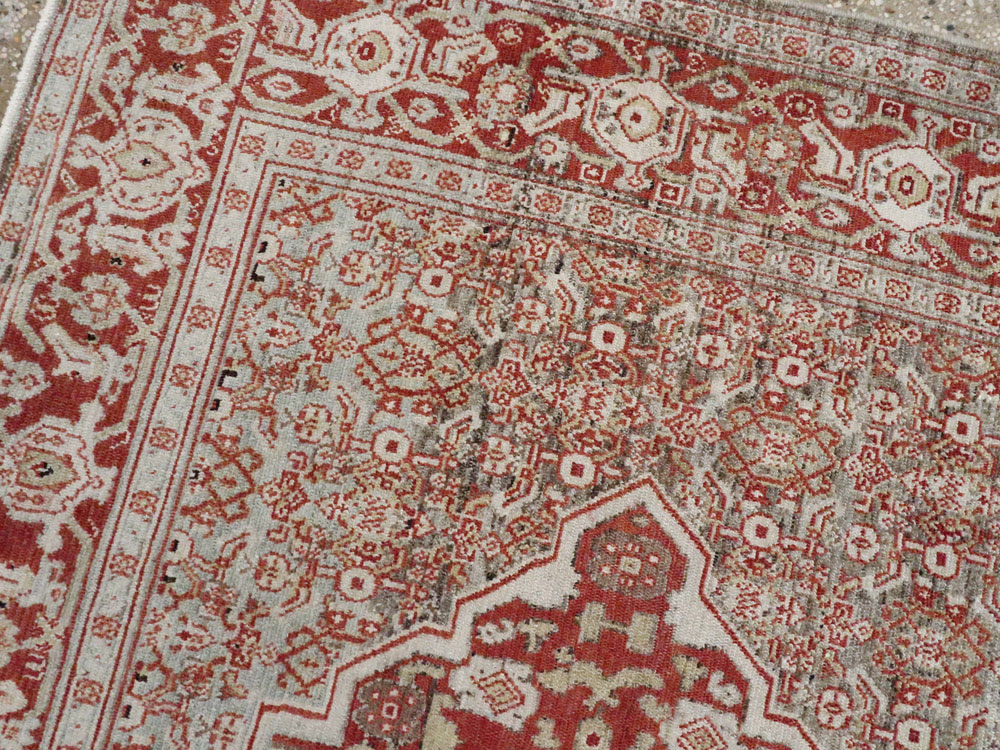 Antique Persian Senneh Rug, No.22241 - Gsblank