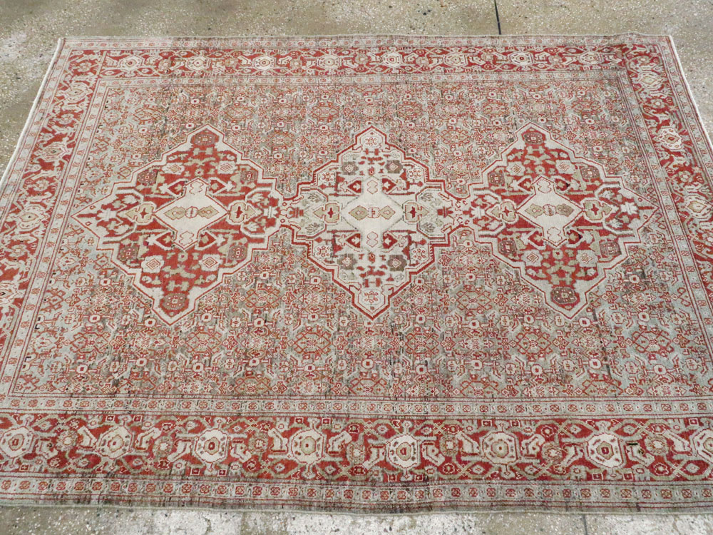 Antique Persian Senneh Rug, No.22241 - Gsblank