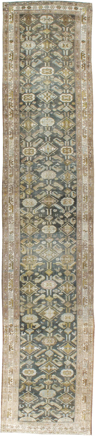 Vintage Persian Malayer Runner, No.22242 - Gsblank