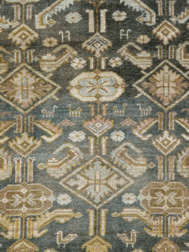 Vintage Persian Malayer Runner, No.22242 - Gsblank