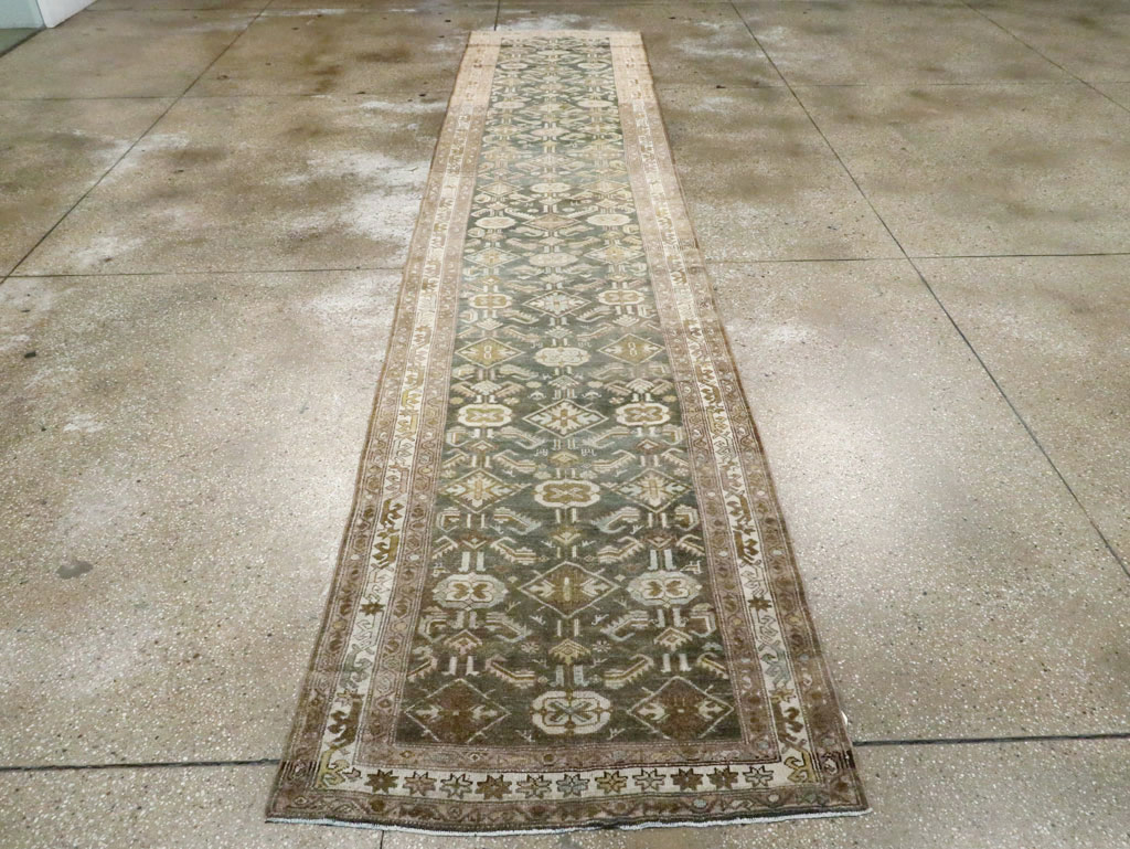 Vintage Persian Malayer Runner, No.22242 - Gsblank