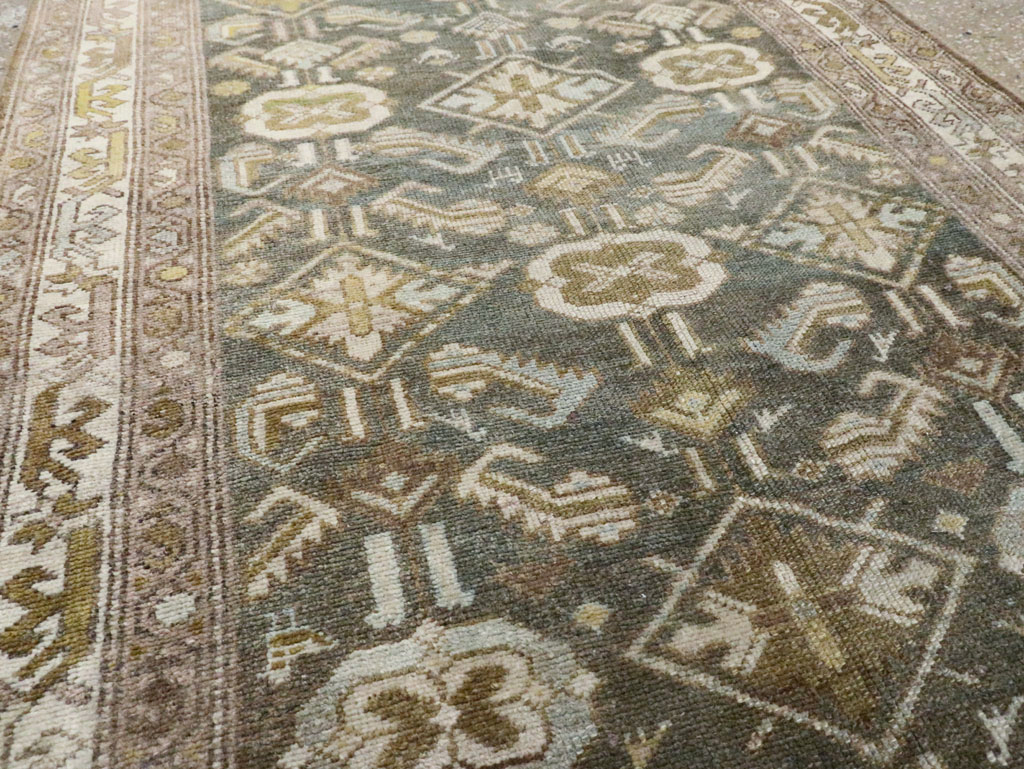 Vintage Persian Malayer Runner, No.22242 - Gsblank