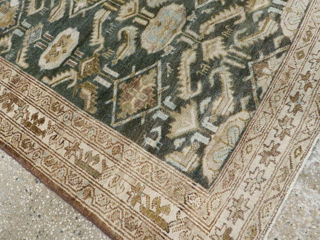 Vintage Persian Malayer Runner, No.22242 - Gsblank