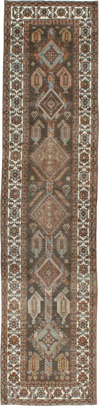 Antique Persian Kurdish Runner, No.22243 - Gsblank