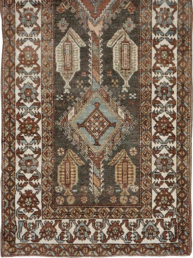 Antique Persian Kurdish Runner, No.22243 - Gsblank