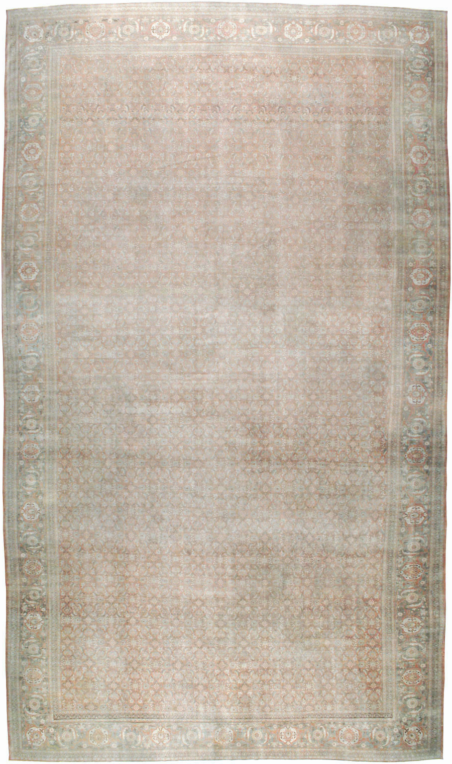 Antique Persian Tabriz Carpet, No.22253 - Gsblank
