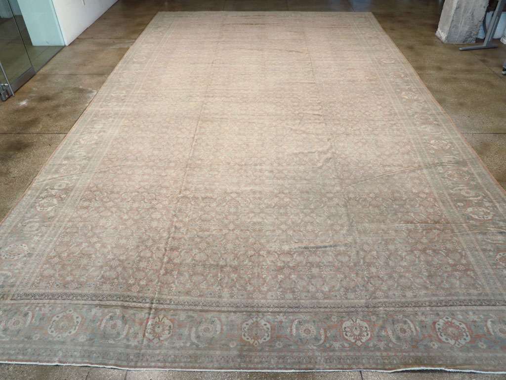 Antique Persian Tabriz Carpet, No.22253 - Gsblank