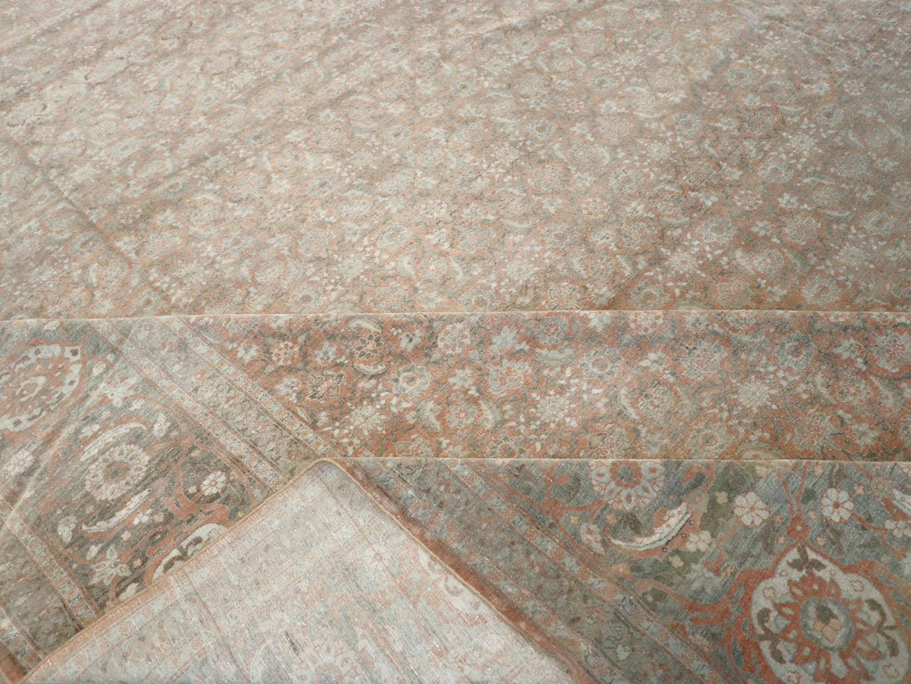 Antique Persian Tabriz Carpet, No.22253 - Gsblank