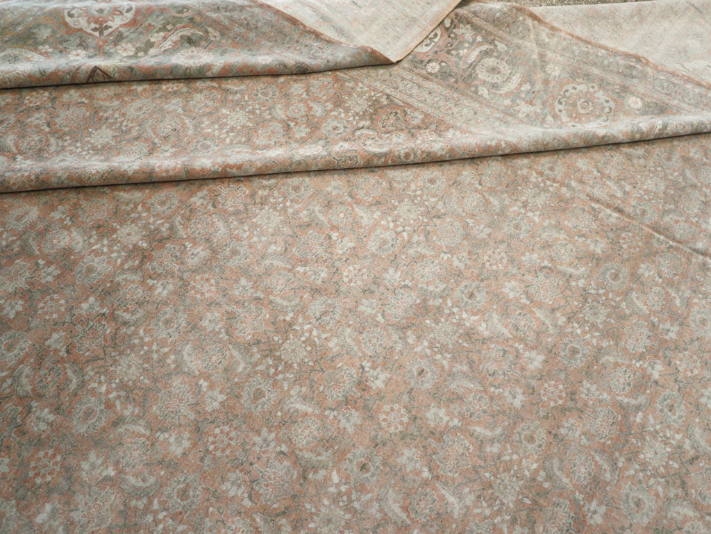 Antique Persian Tabriz Carpet, No.22253 - Gsblank