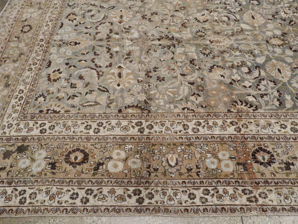 Antique Persian Mashad Large Carpet, No.22261 - Gsblank