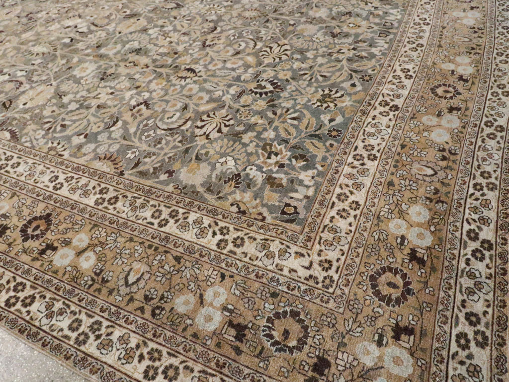 Antique Persian Mashad Large Carpet, No.22261 - Gsblank